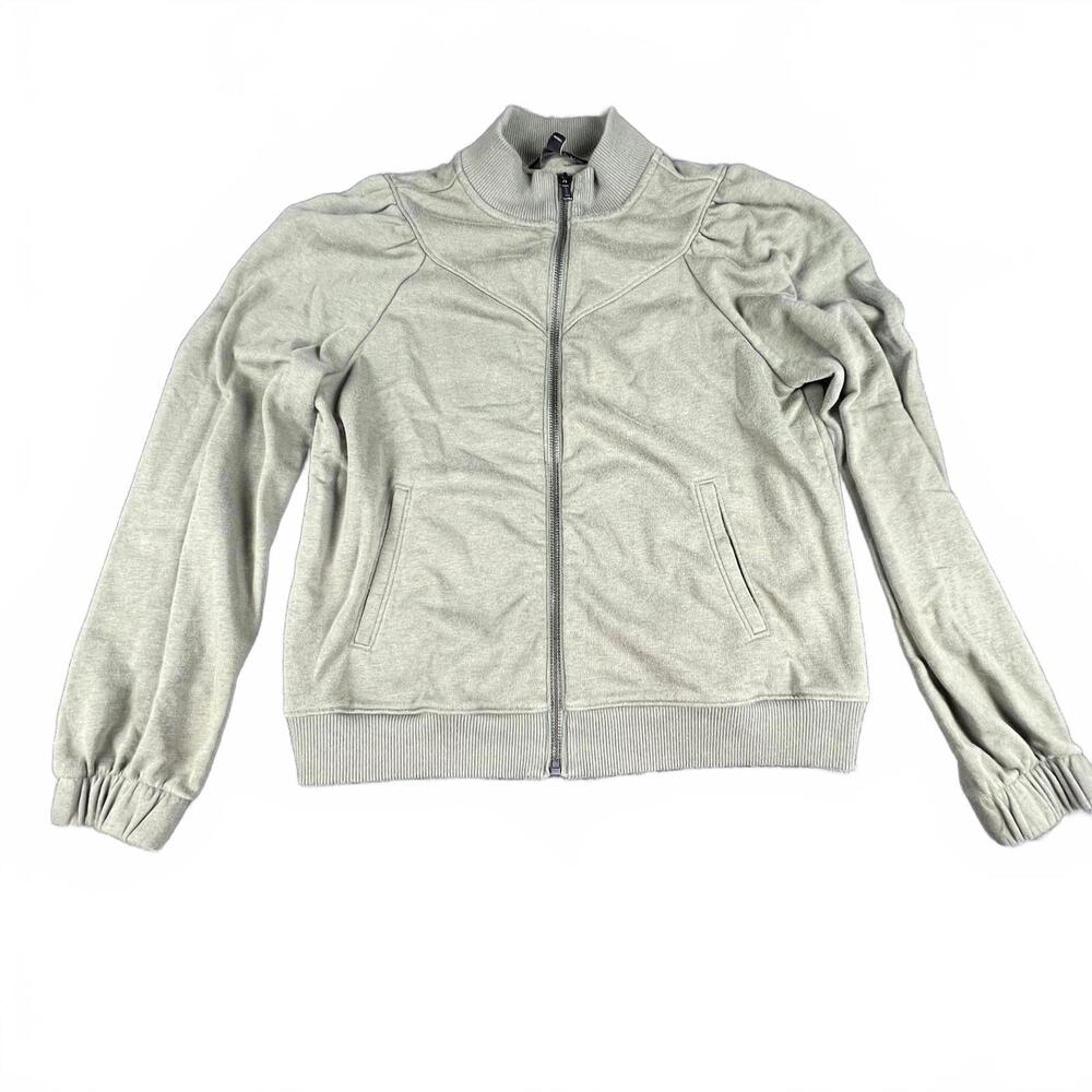 Banana Republic Women’s Olive Zip‑Up Jacket – Size S